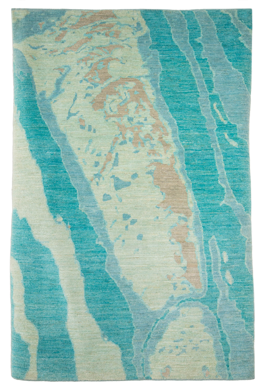 Florida Keys TOPOGRAPHY RUG - 3x5