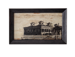 'Key West Naval Armory' Encaustic